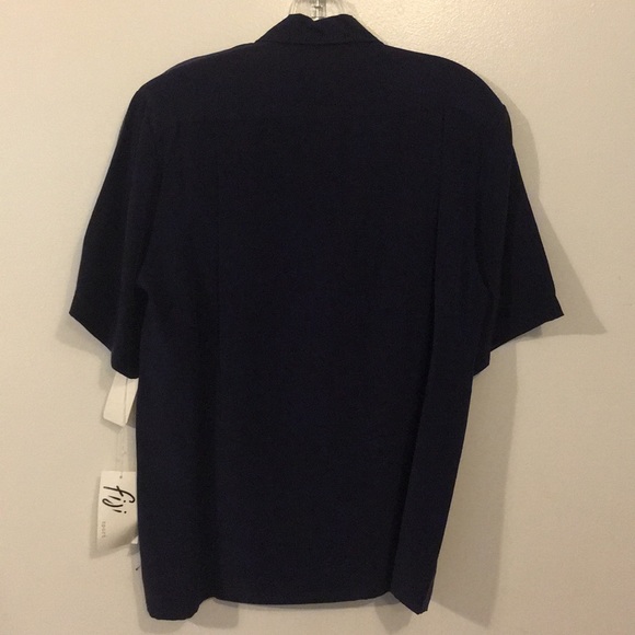 Figi Woman’s 100% Silk Blue Blouse Size Small NEW Gorgeous All occasion Classic - Picture 6 of 6